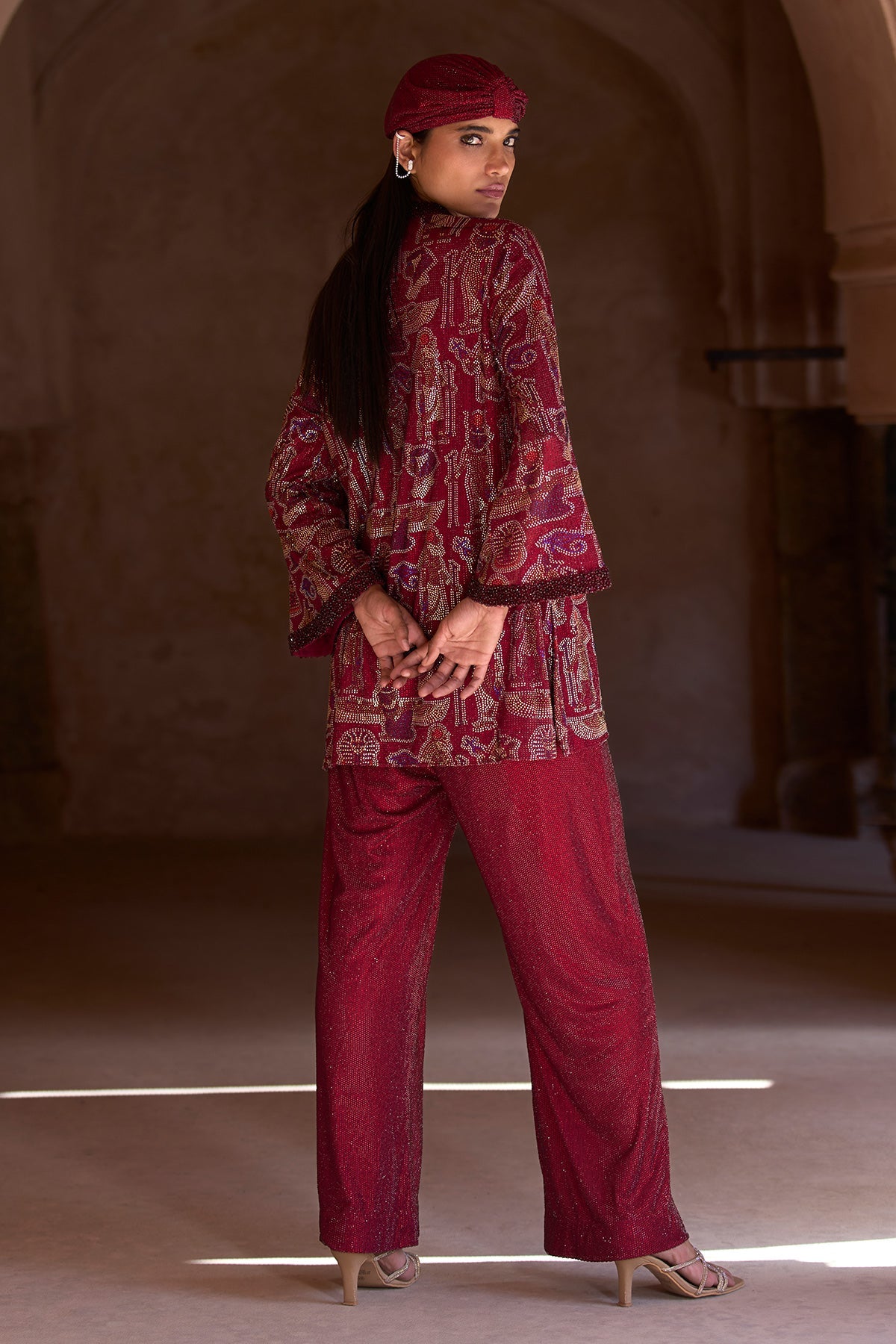 Raneem Tunic and Skirt Set