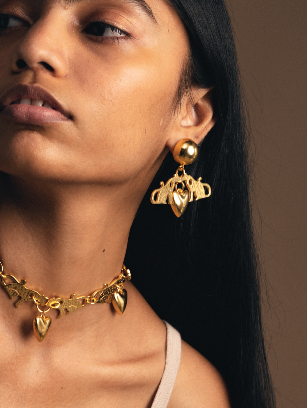 Wild Cat Earrings