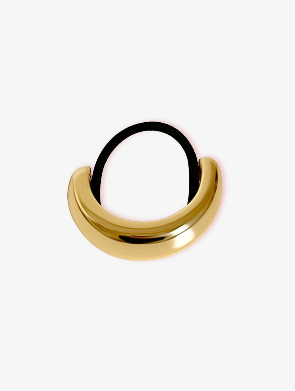 Cosmopolitan 2025 | Chunky Gold Metal Hair Tie