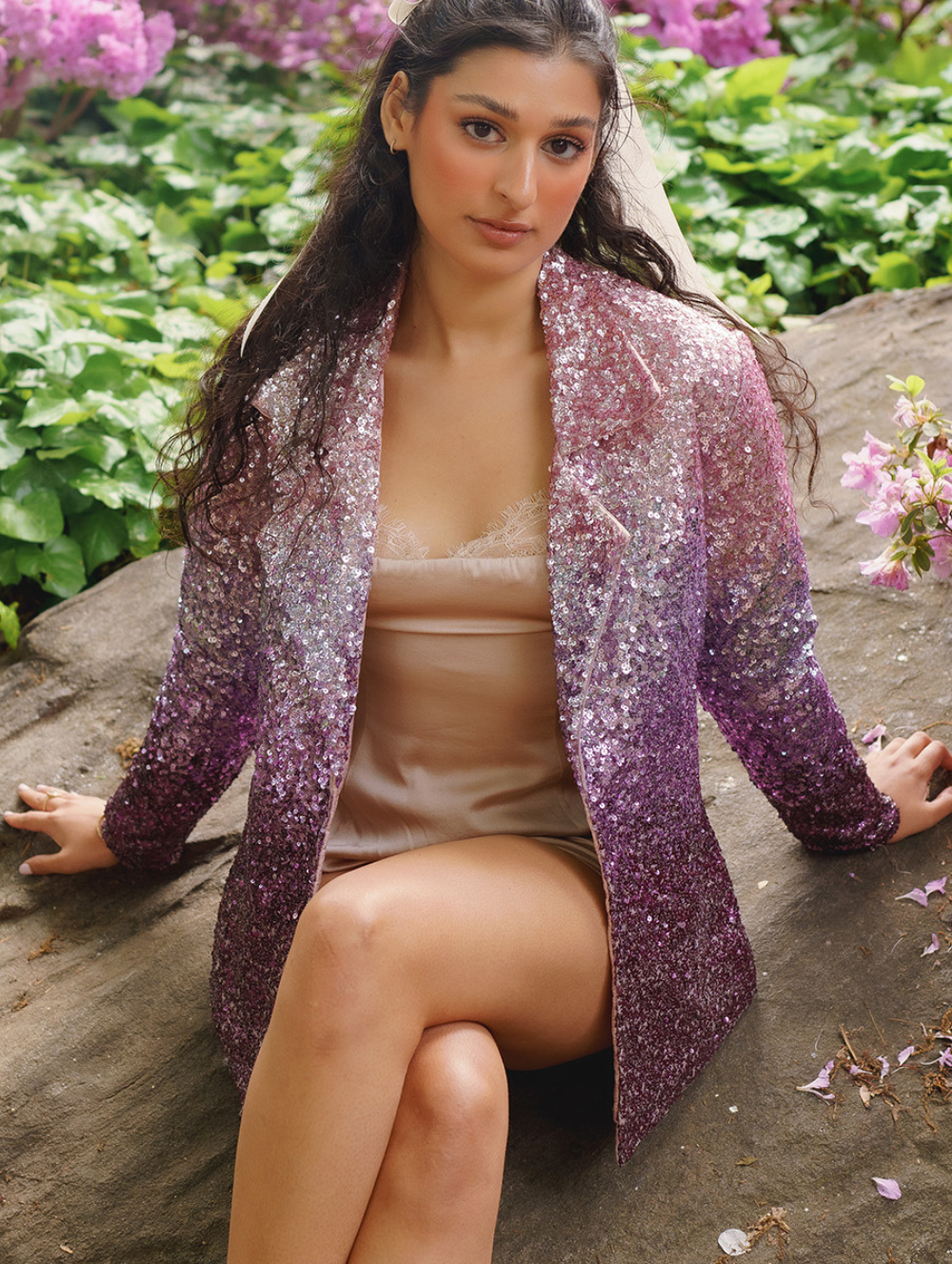 Pink Sequin Jacket - You Can’t Sit with Us