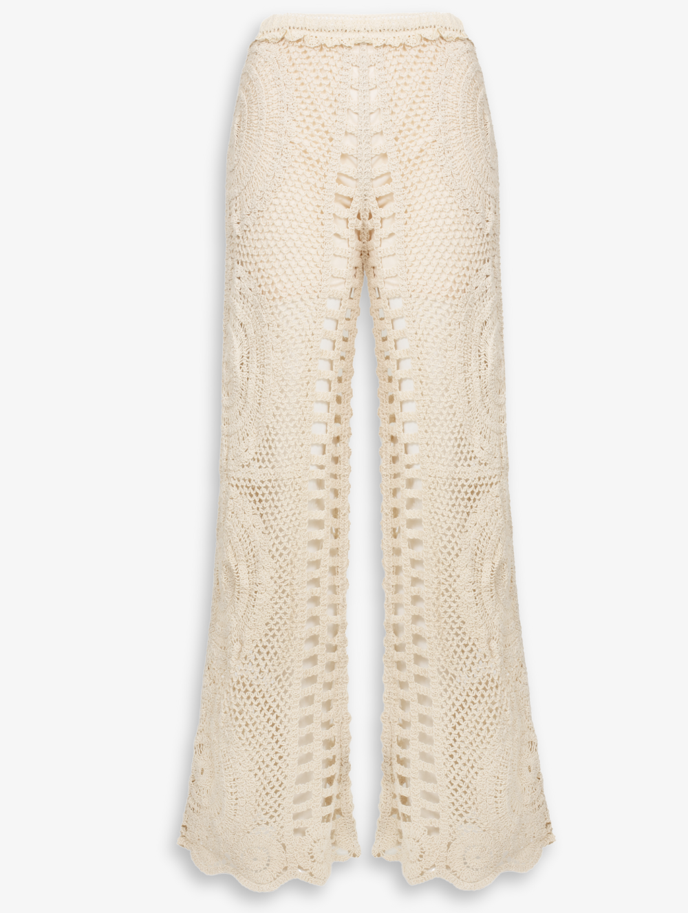 Long Crochet Trousers