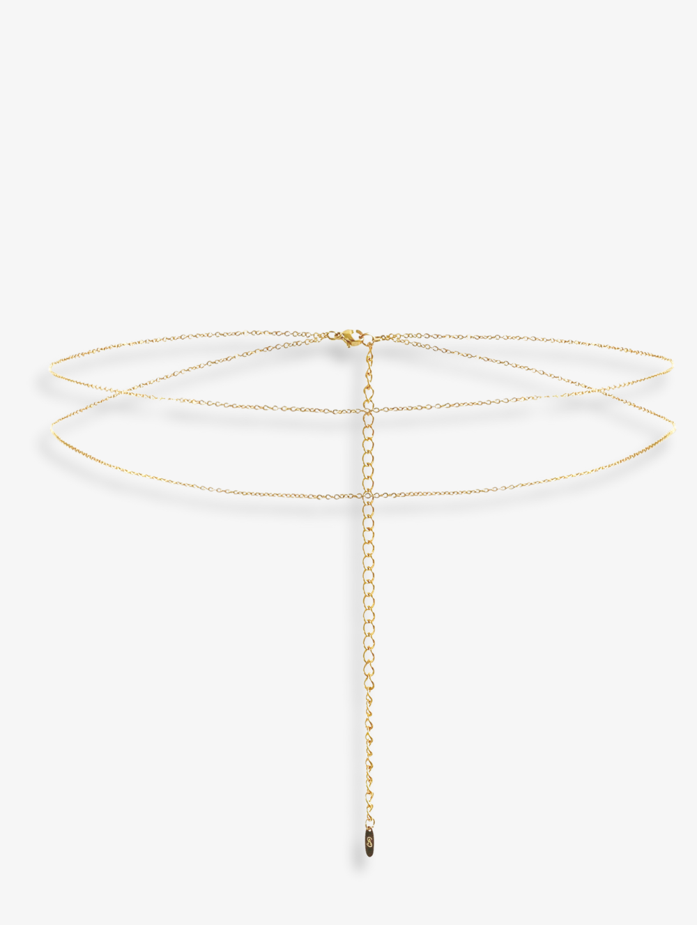 Gold Dainty Chain Belt