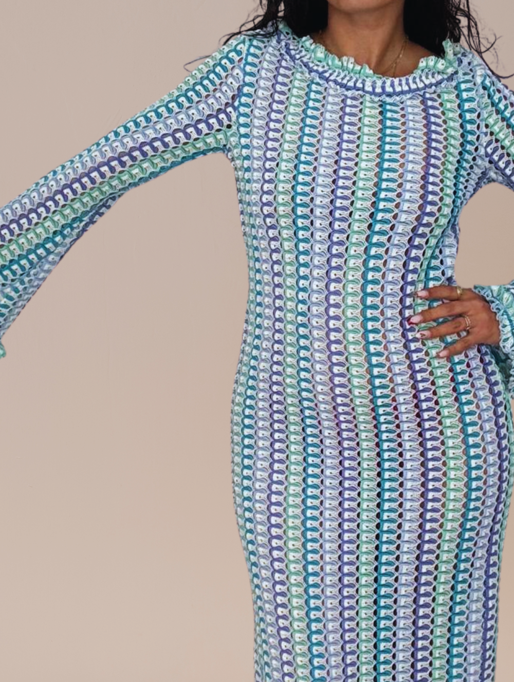 Maxi Crochet Dress