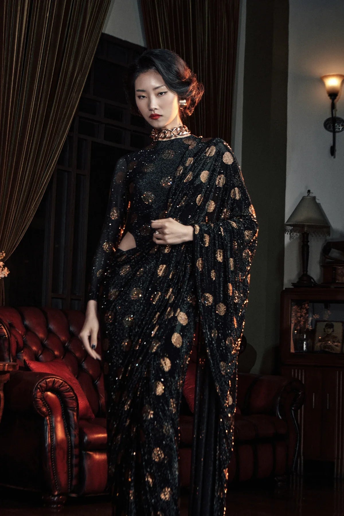 Dottie Saree Set