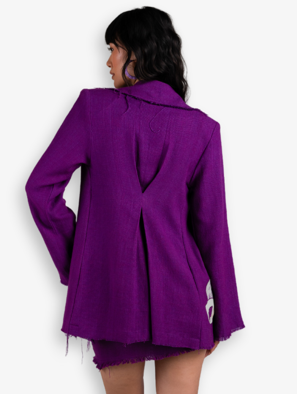 Purple Twilight Set Blazer