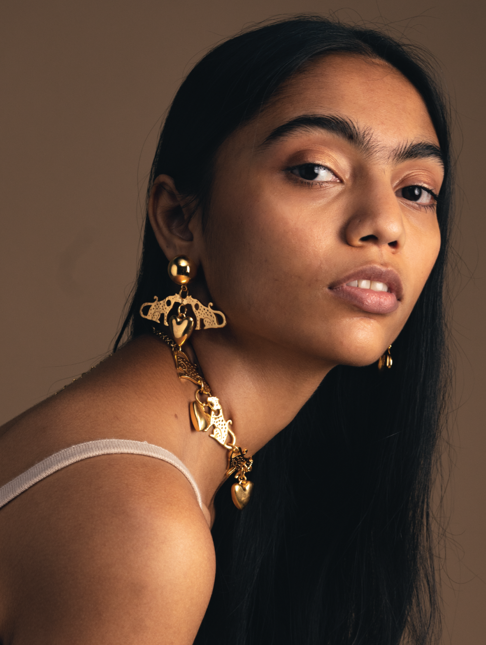 Wild Cat Earrings