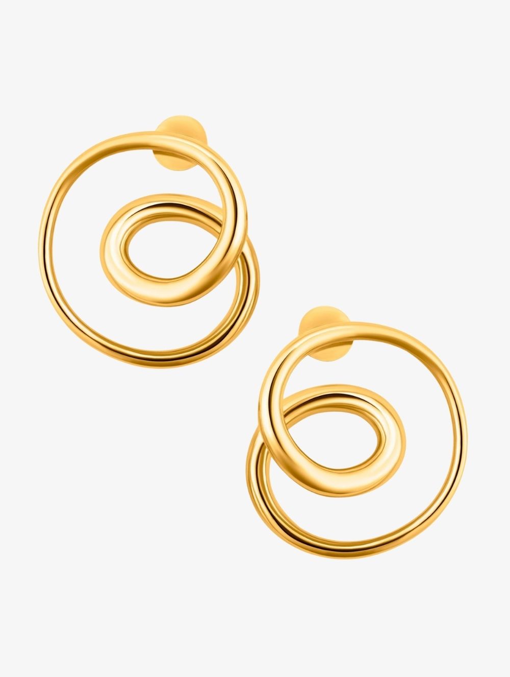 Swirly Mini Mismatch Hoops