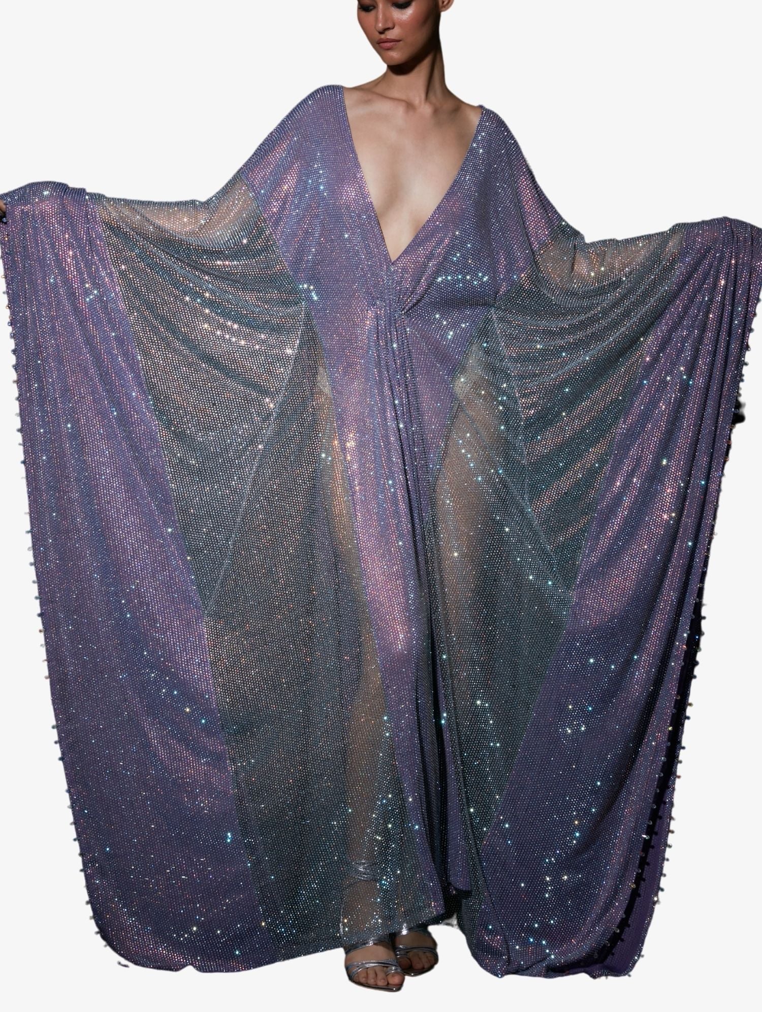 Florida Purplewing kaftan