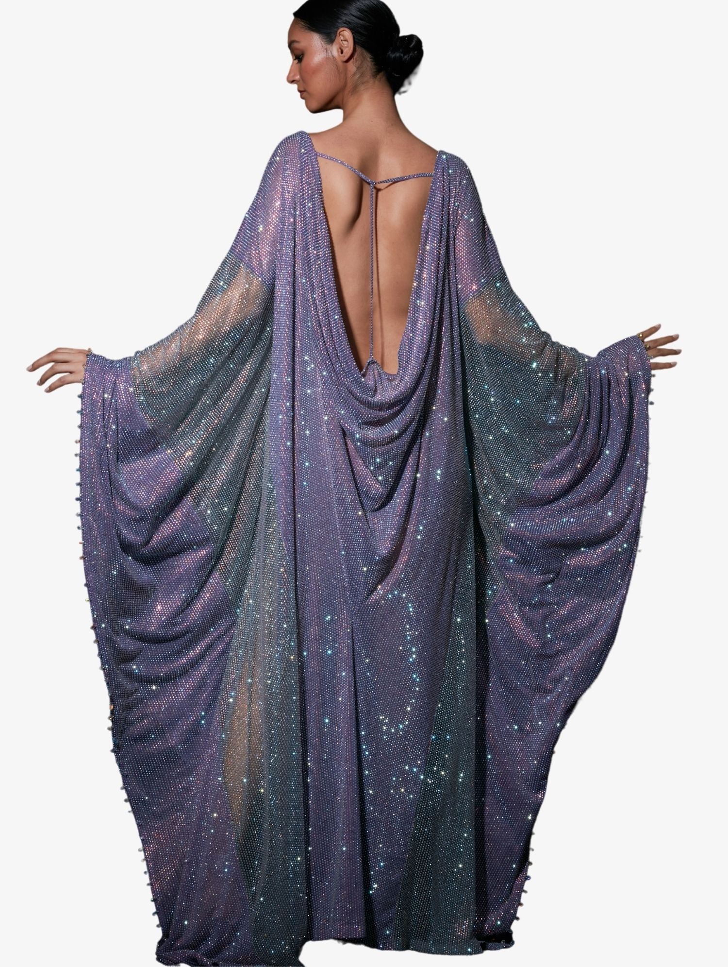 Florida Purplewing kaftan
