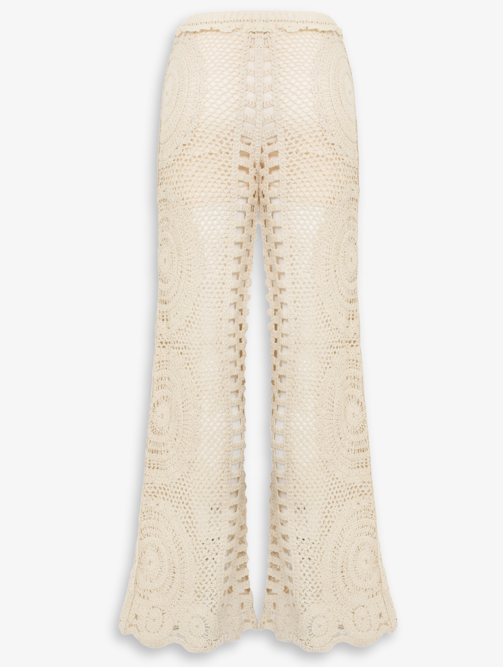 Long Crochet Trousers