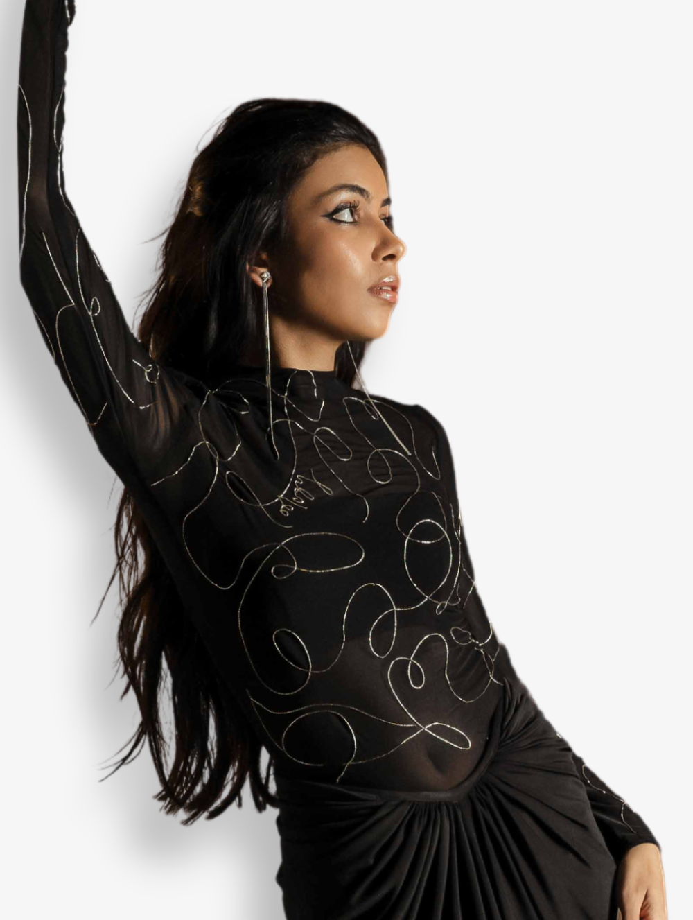 Gaga Black Bodysuit (PR)