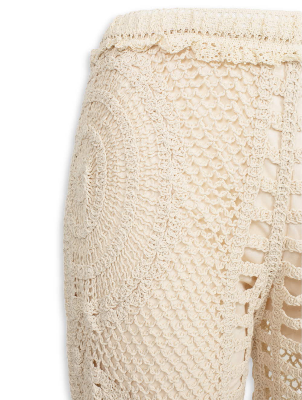 Long Crochet Trousers