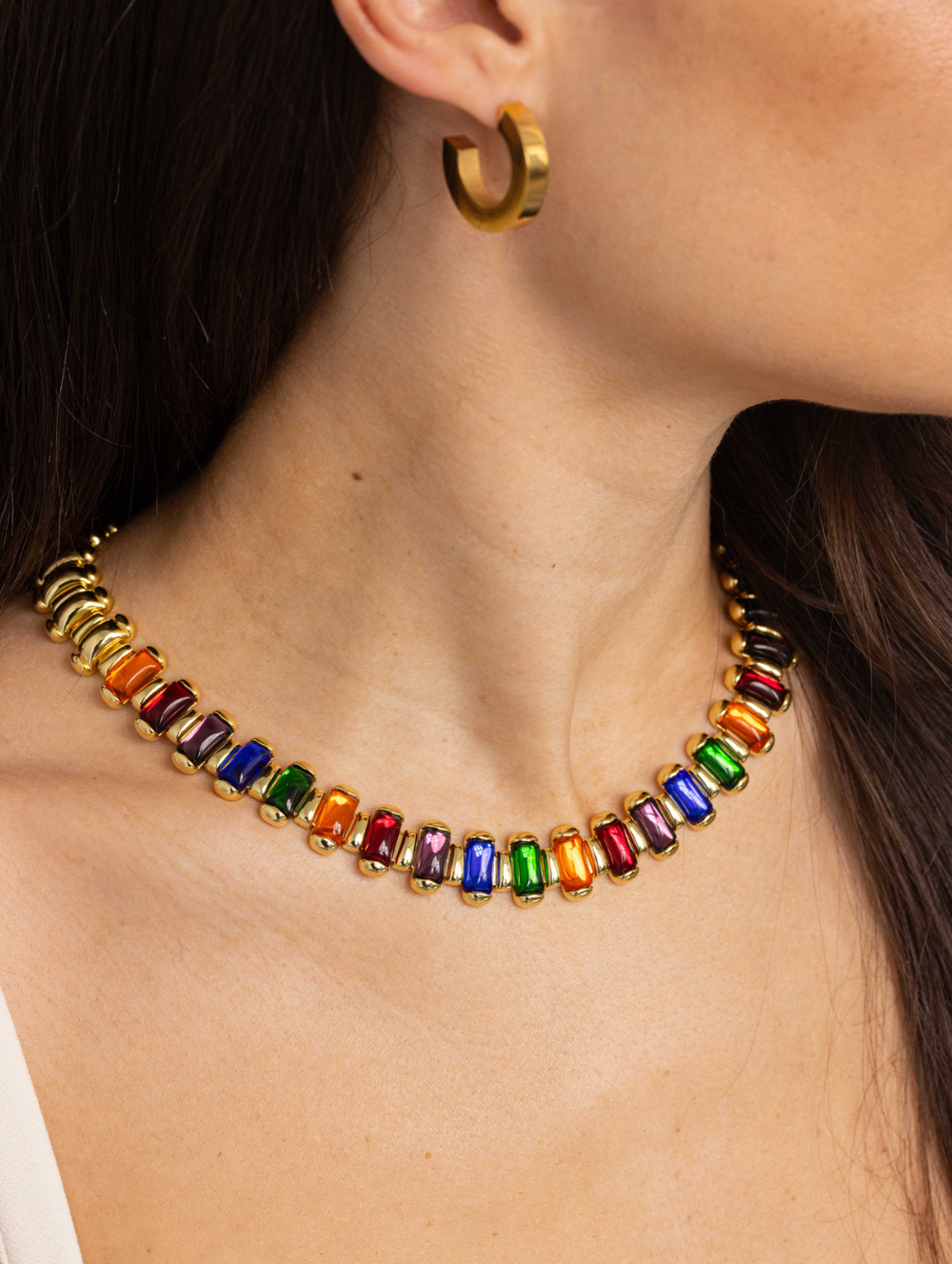 Chunky Rainbow Necklace