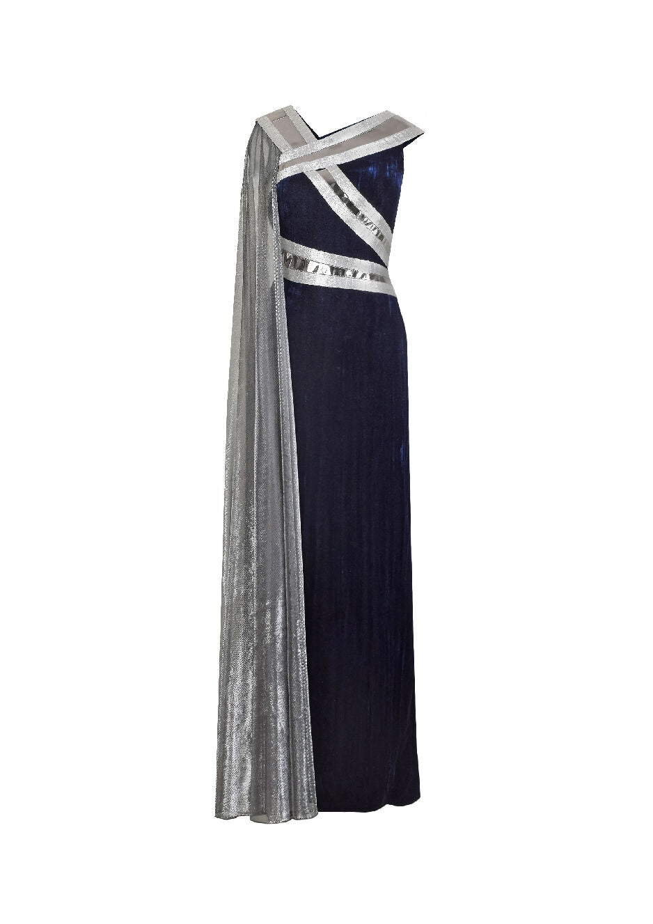 Velvet and Sequins Fringe Dress