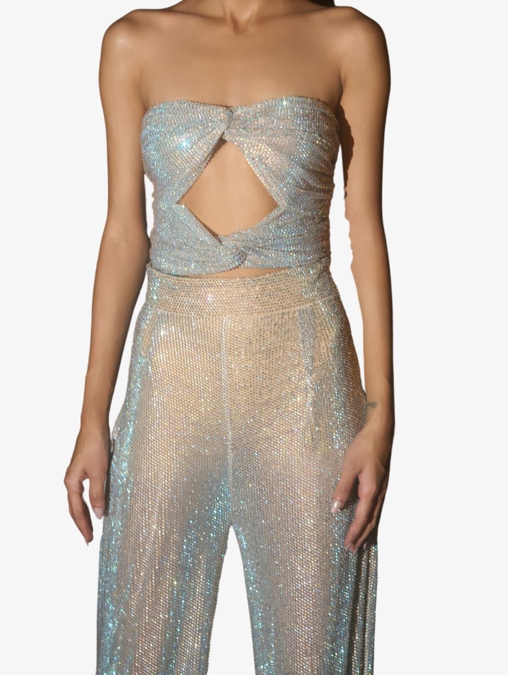 Silver Knot Top + Ramana Trousers