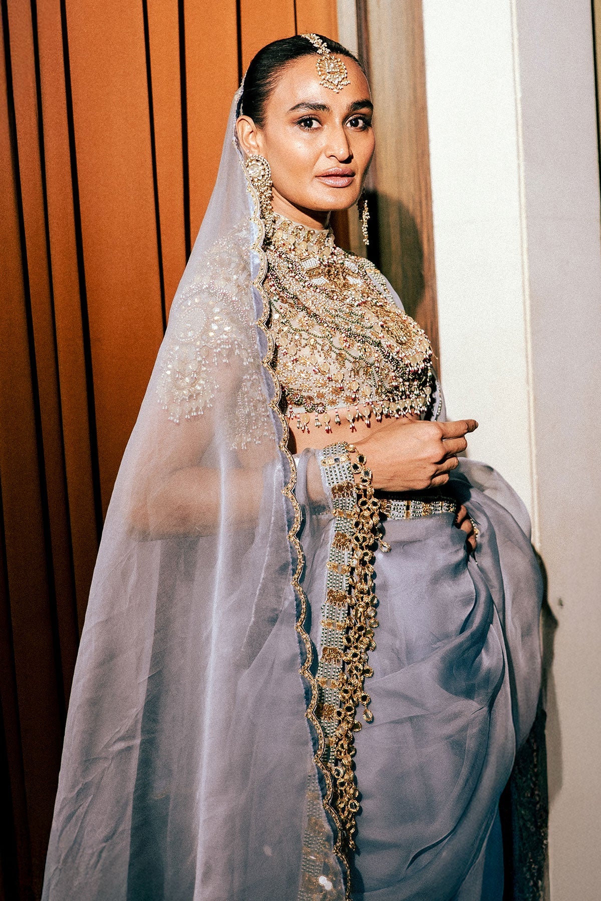 Neelambara Saree Set