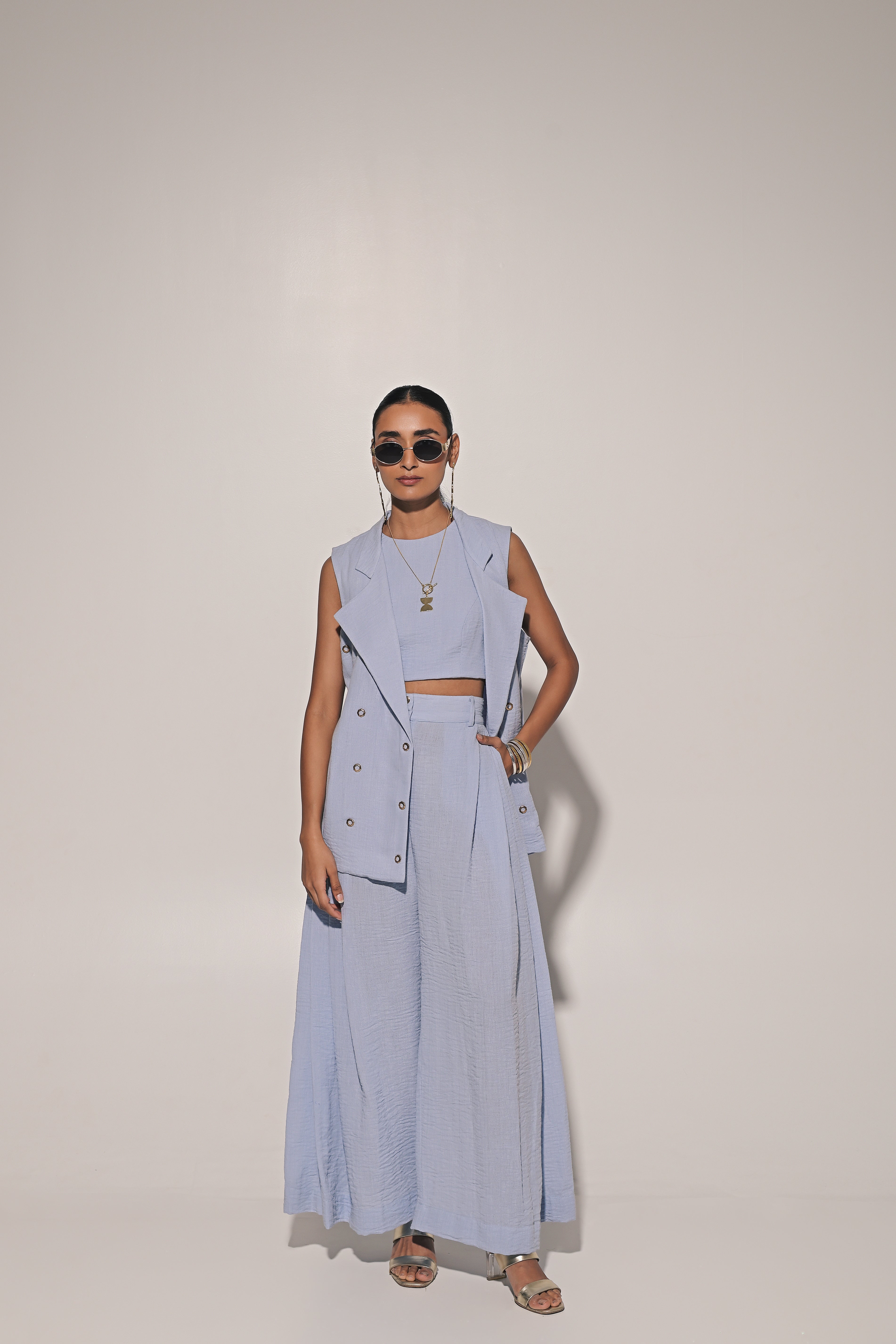 Thursday pants and crop with jacket