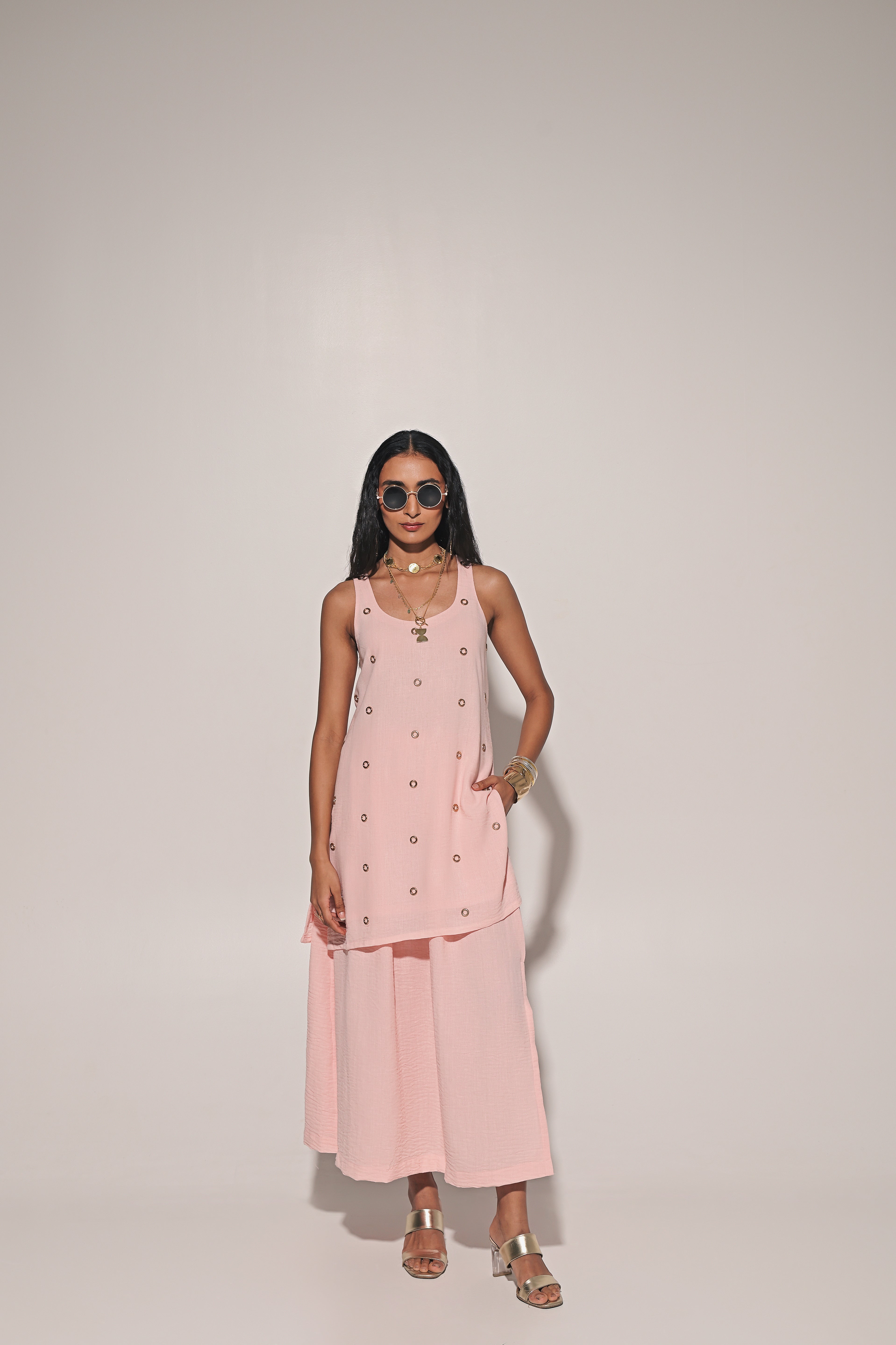 Sakura skirt and blouse