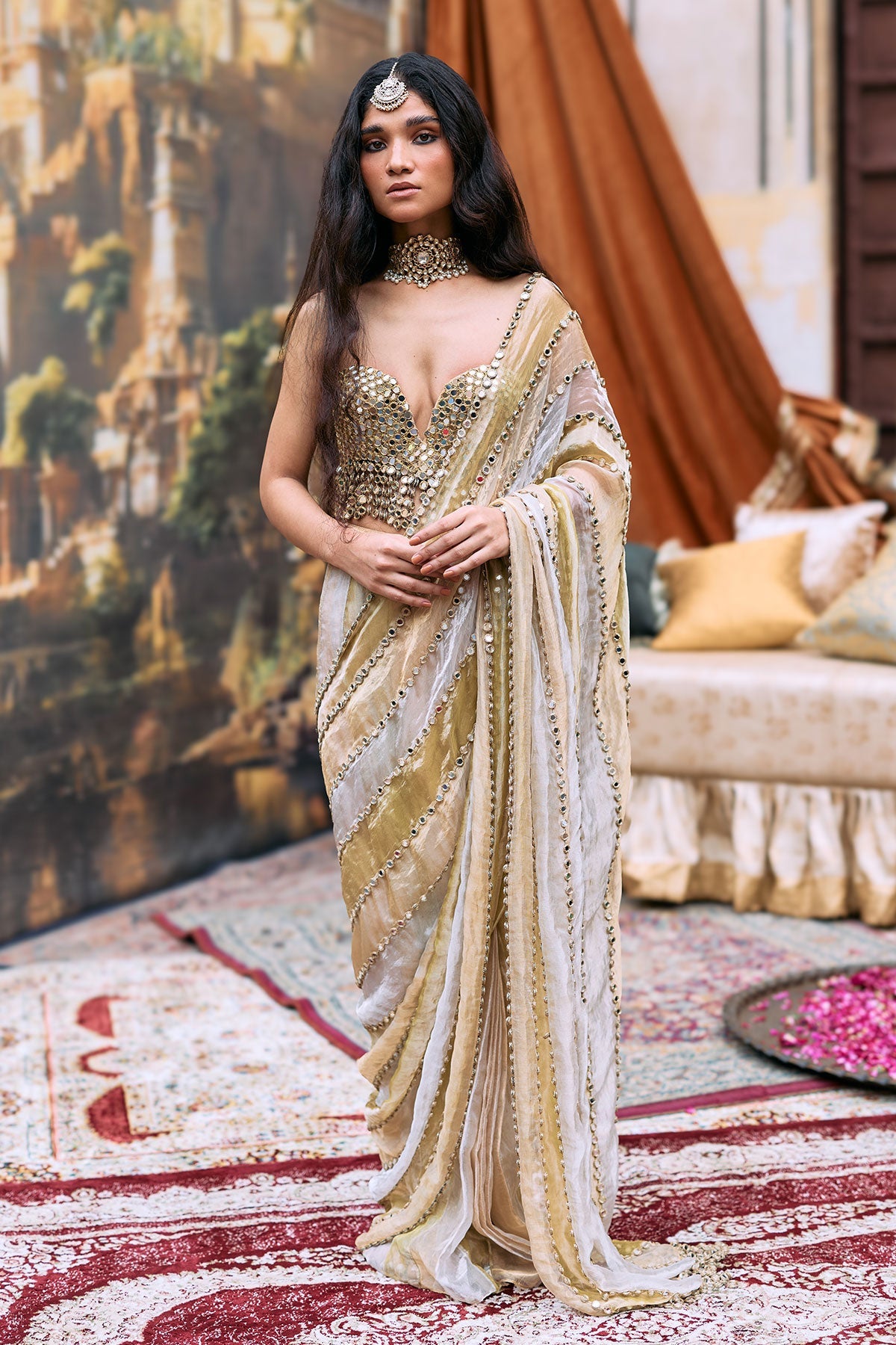 Kanakjyoti Saree Set