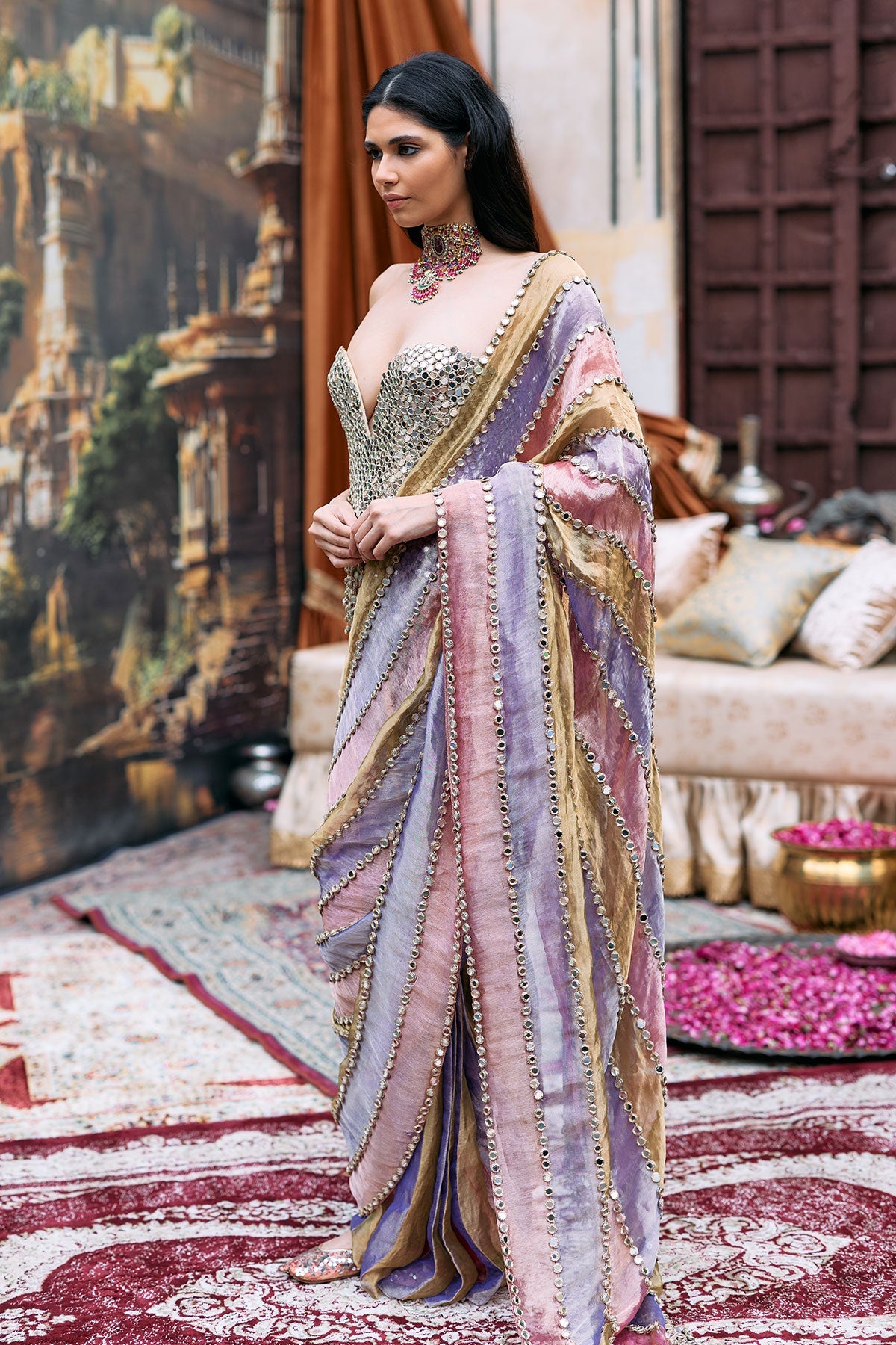 Rangmala Saree Set-B
