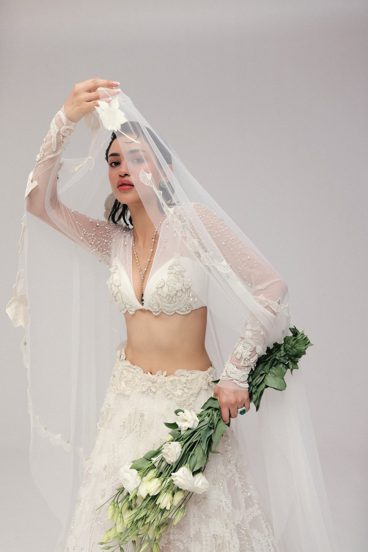 A WHITE WEDDING LEHENGA 11