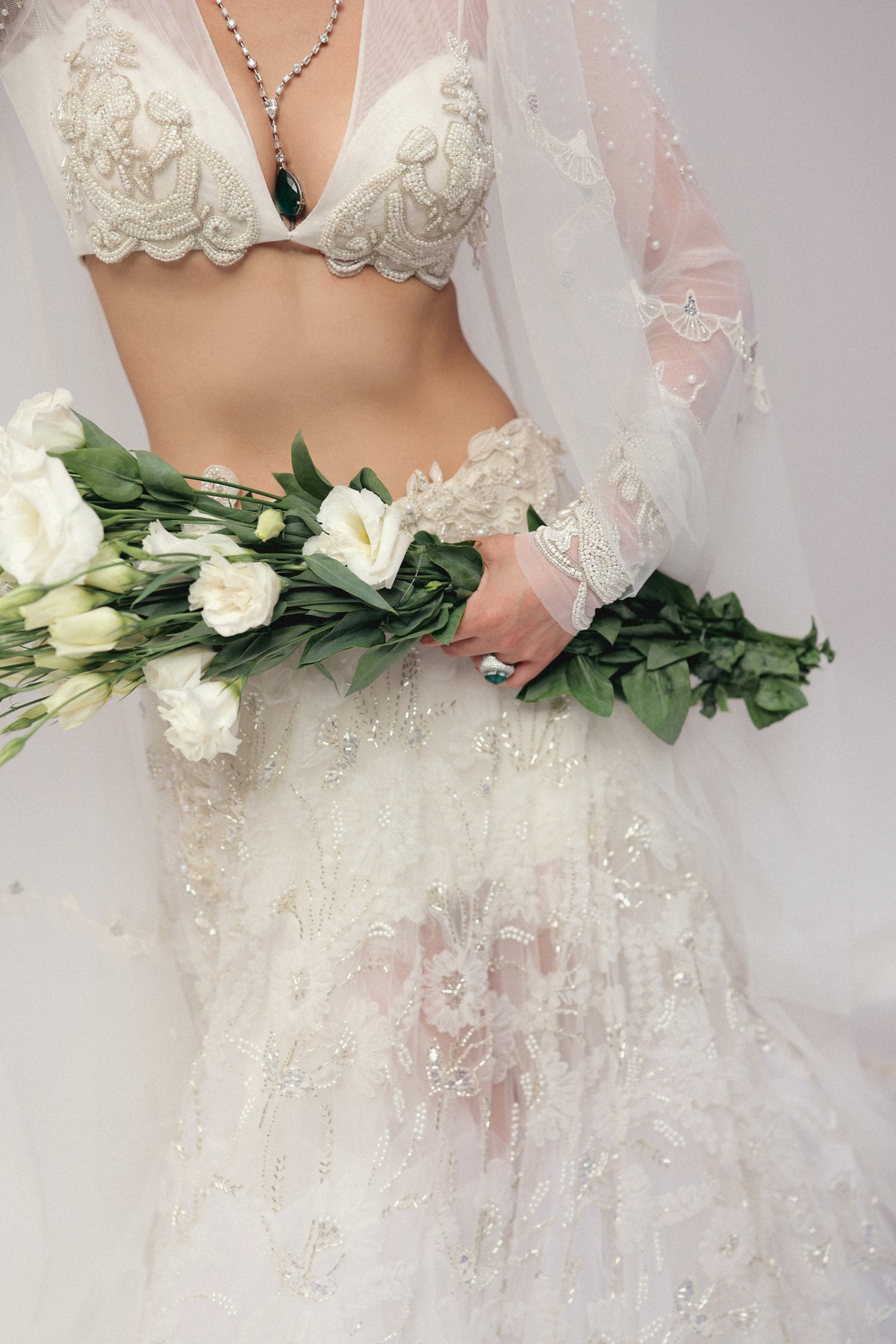 A WHITE WEDDING LEHENGA 11