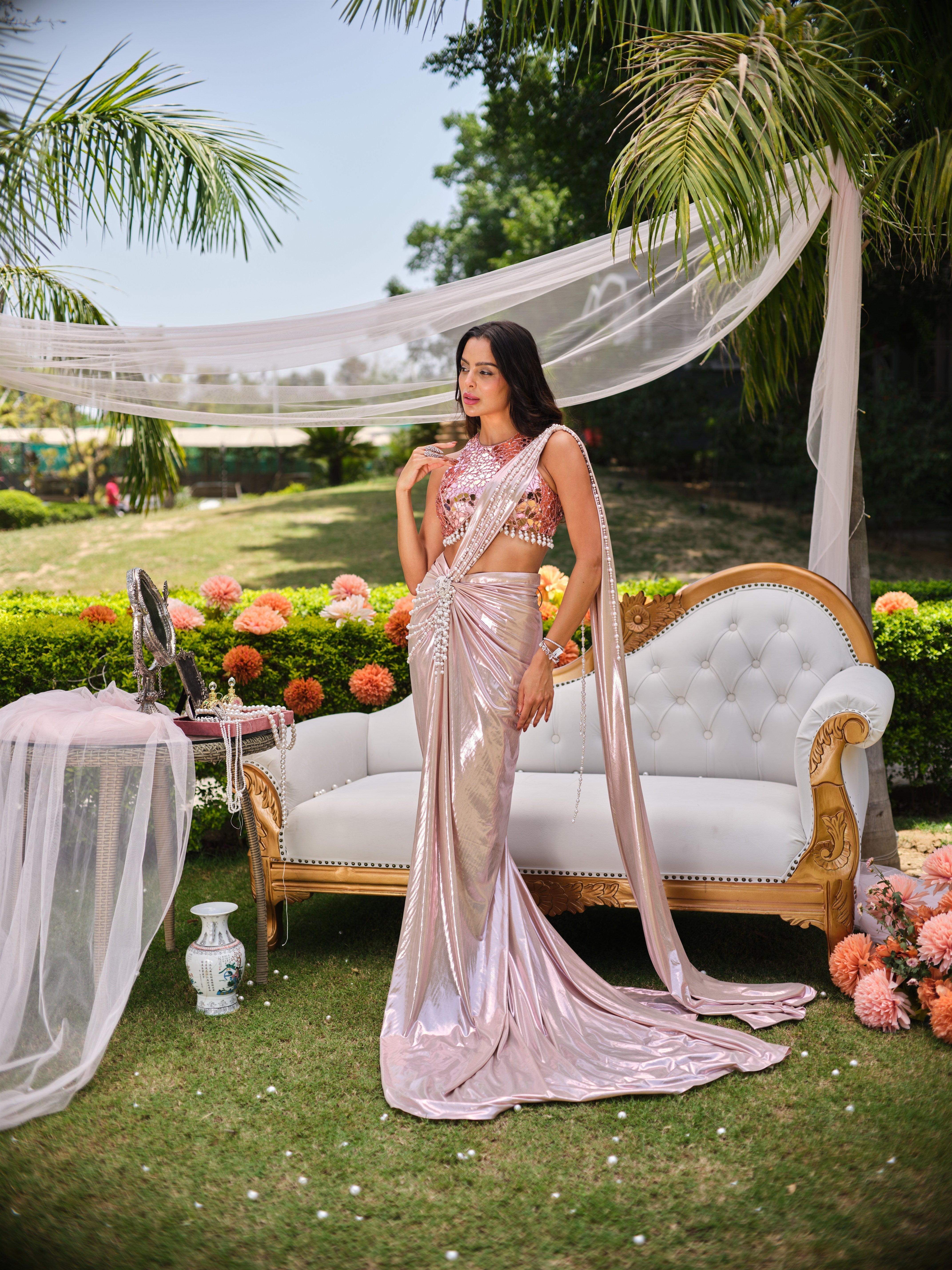 The bridesmaid diaries saree set