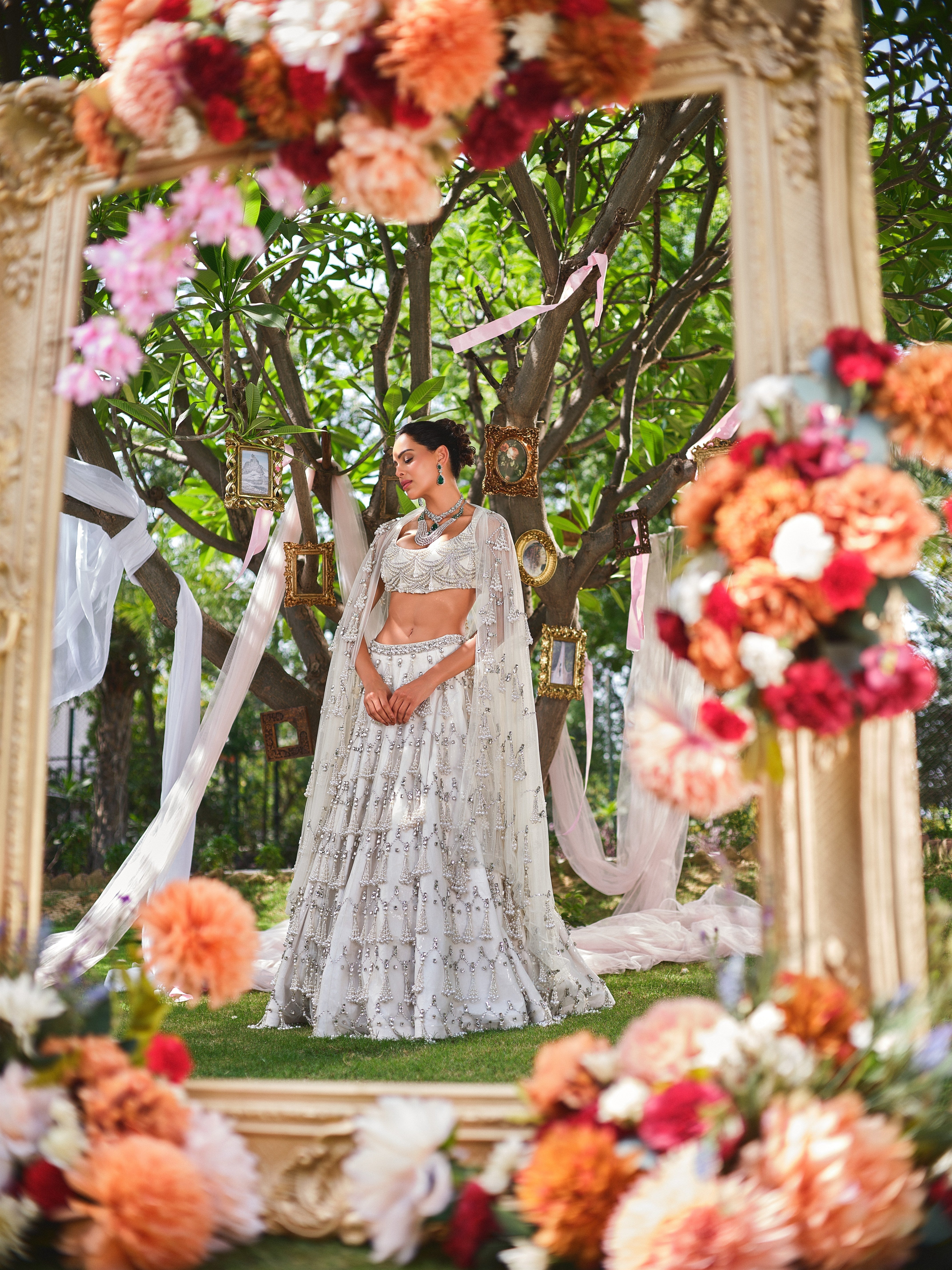 The forever begins lehenga set