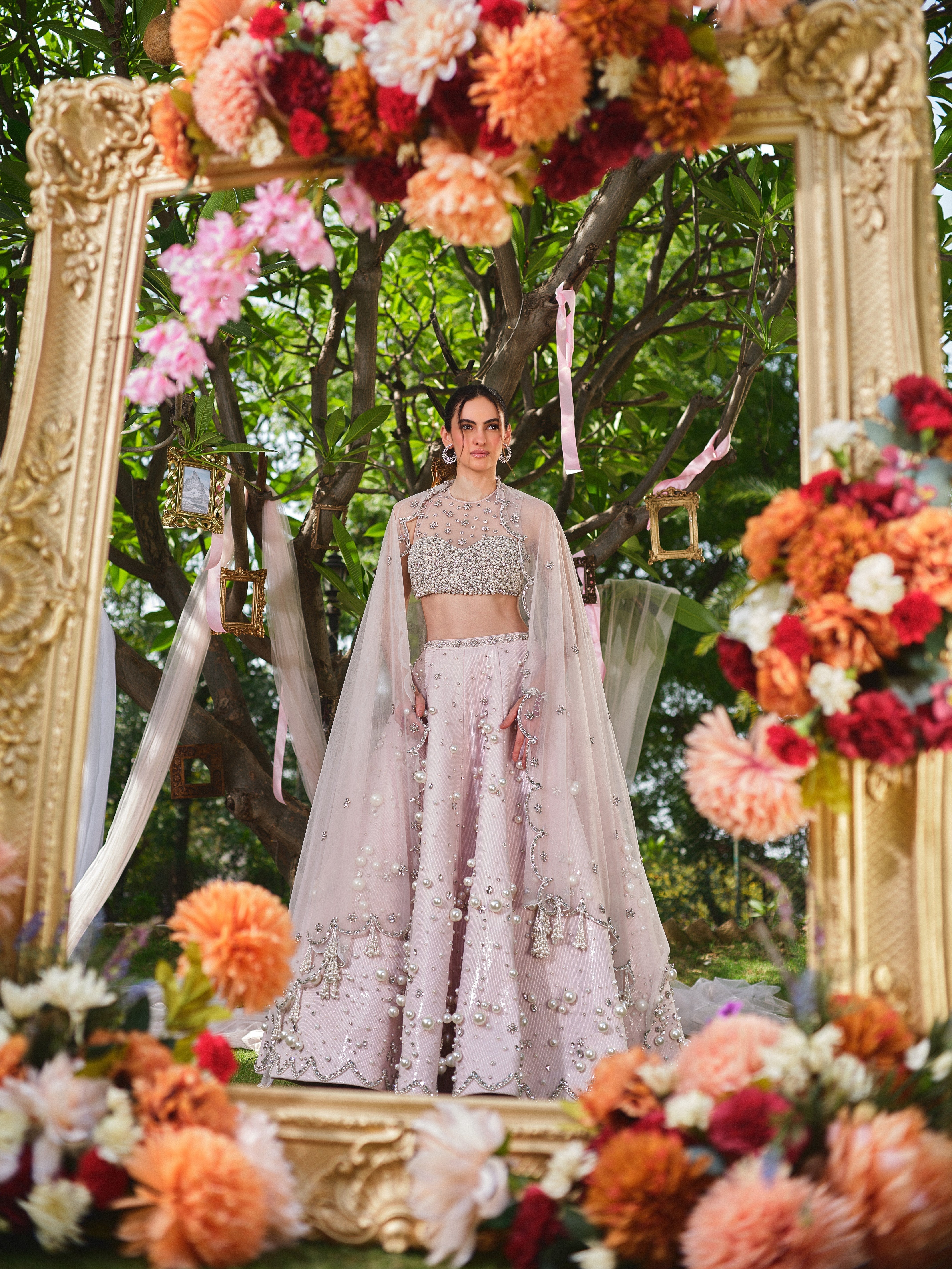The vow affair Lehenga Set