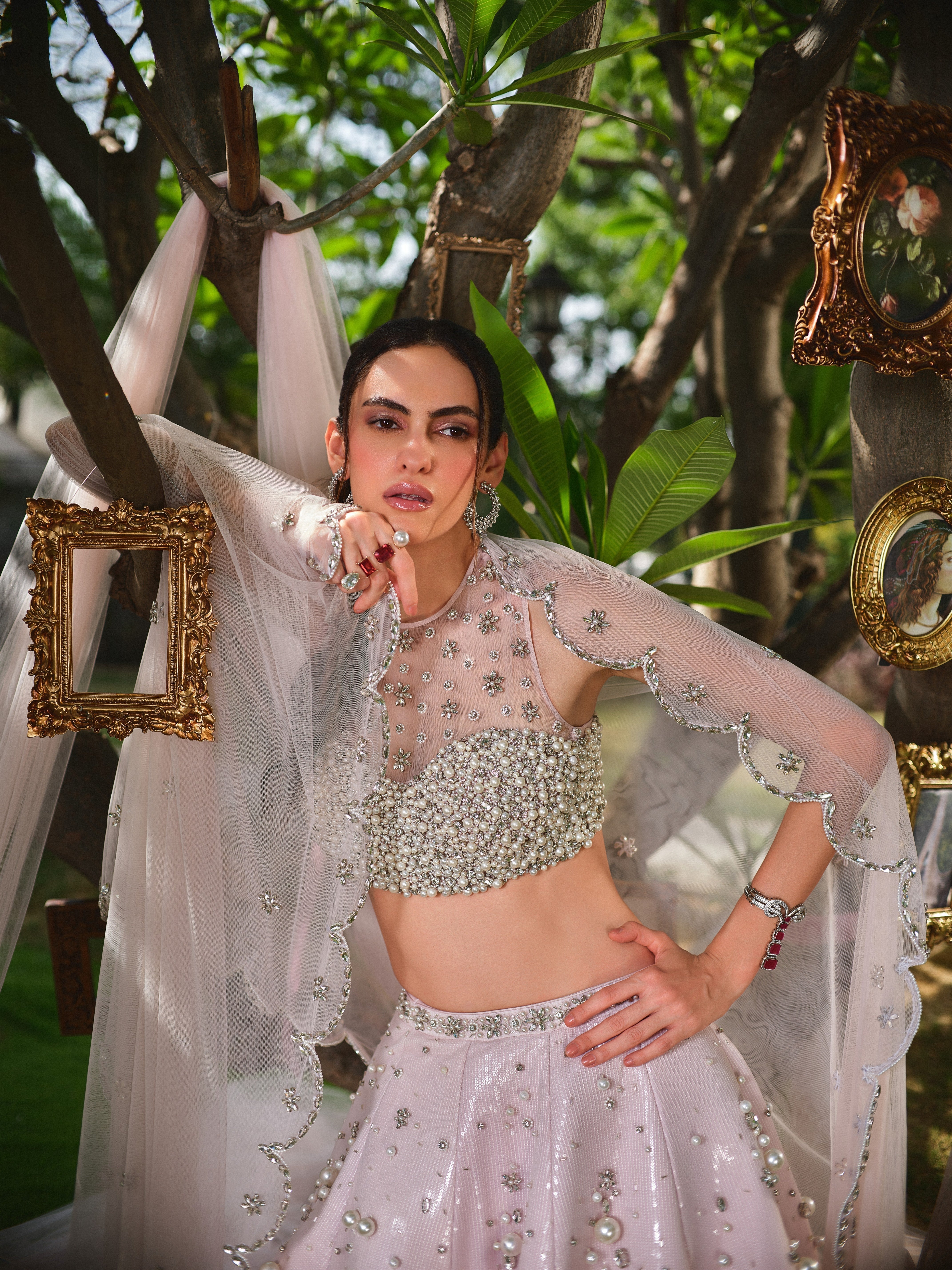 The vow affair Lehenga Set
