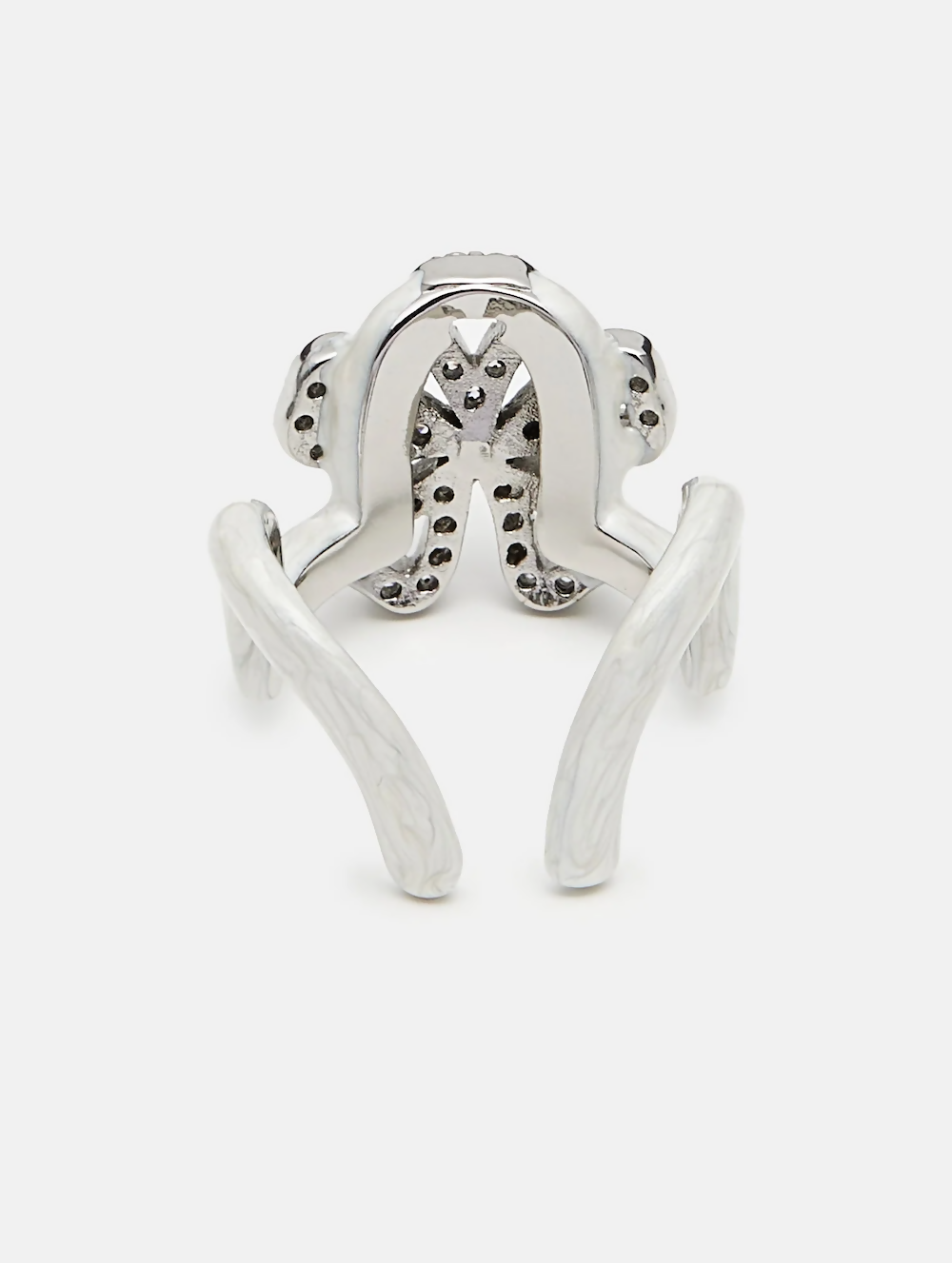 Snowflake Ring - Silver Red or White