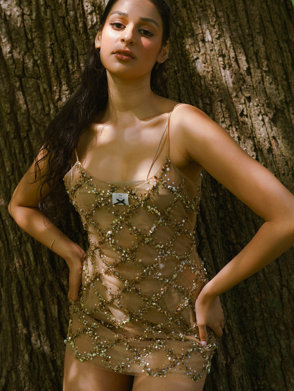 Gold Slip Dress - The After After Party