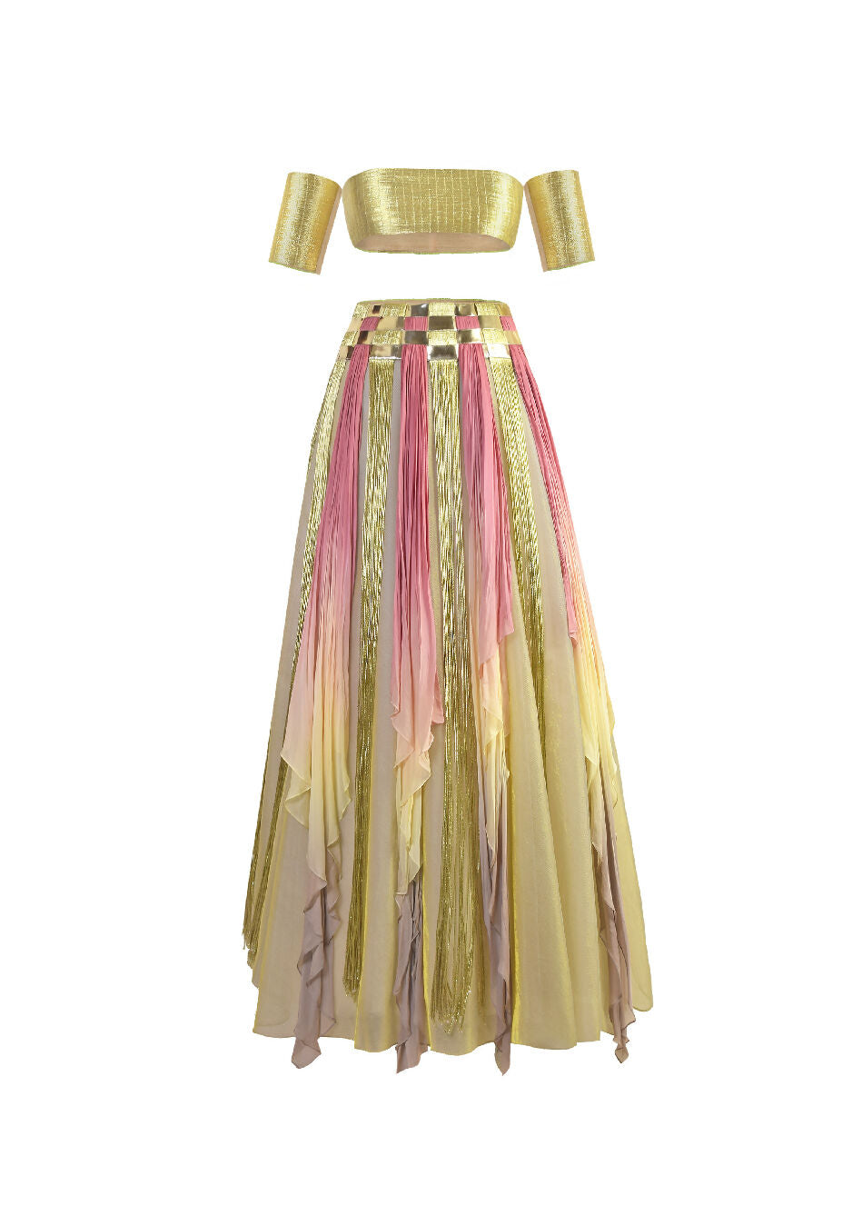 Interwoven Gradient Metallic Ensemble