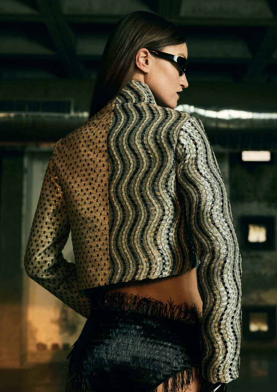 The Razor Wave Textured Jacket