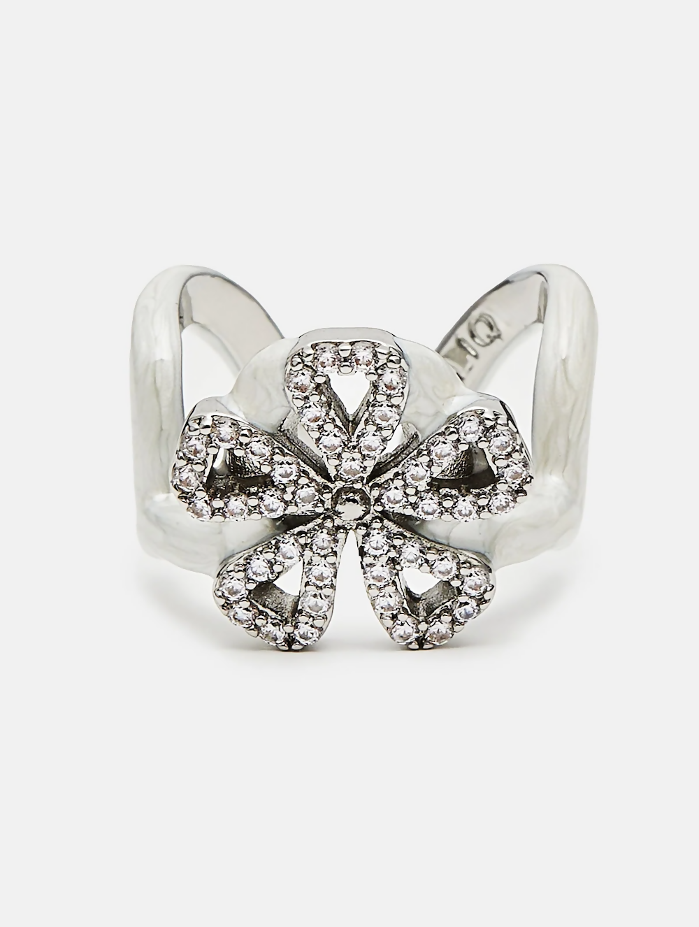 Snowflake Ring - Silver Red or White