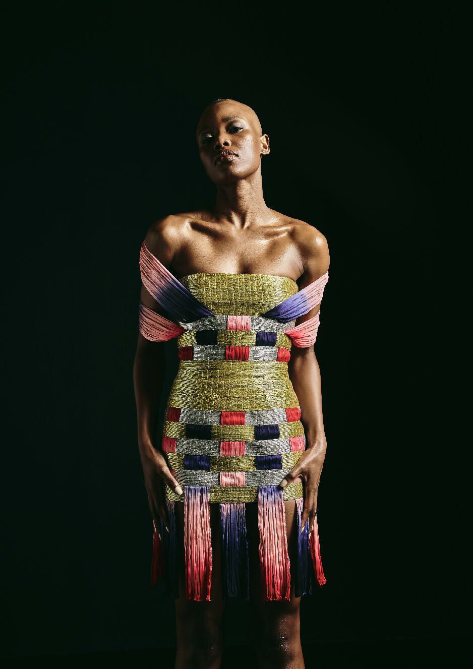 Sculpted Interlace Dress