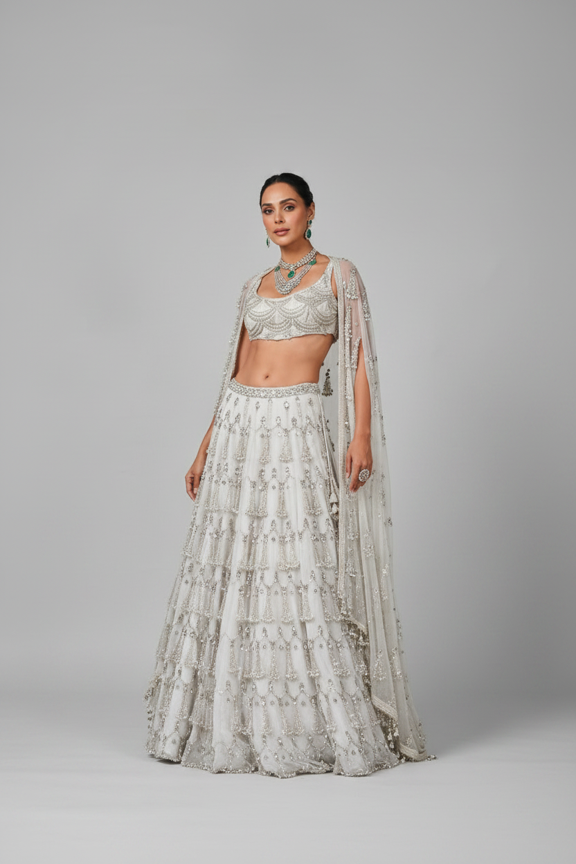 The forever begins lehenga set