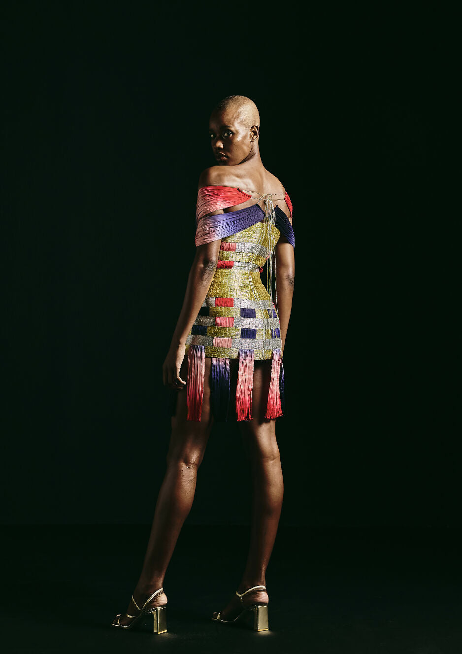 Sculpted Interlace Dress