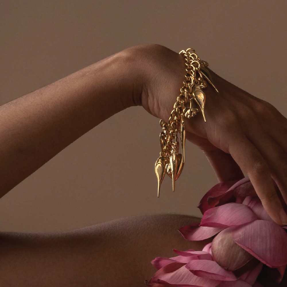 sweet parrots and mogra bracelet1