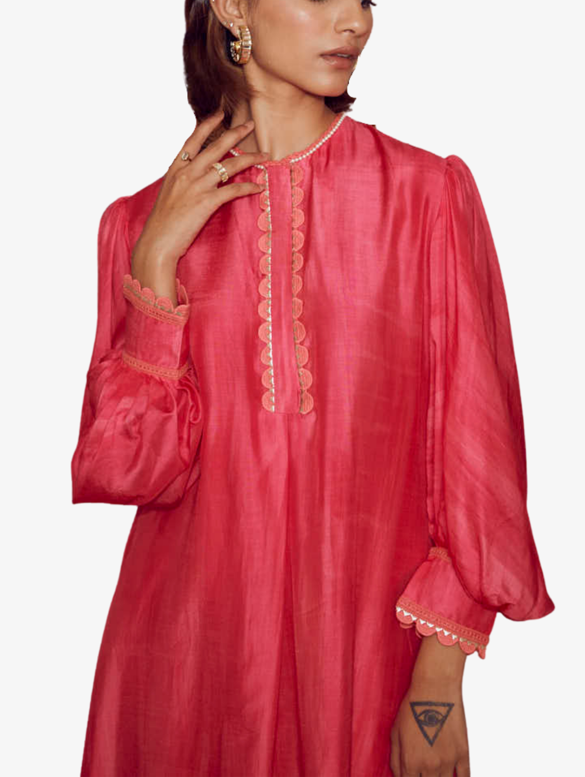 Fuchsia Kurta - Roista