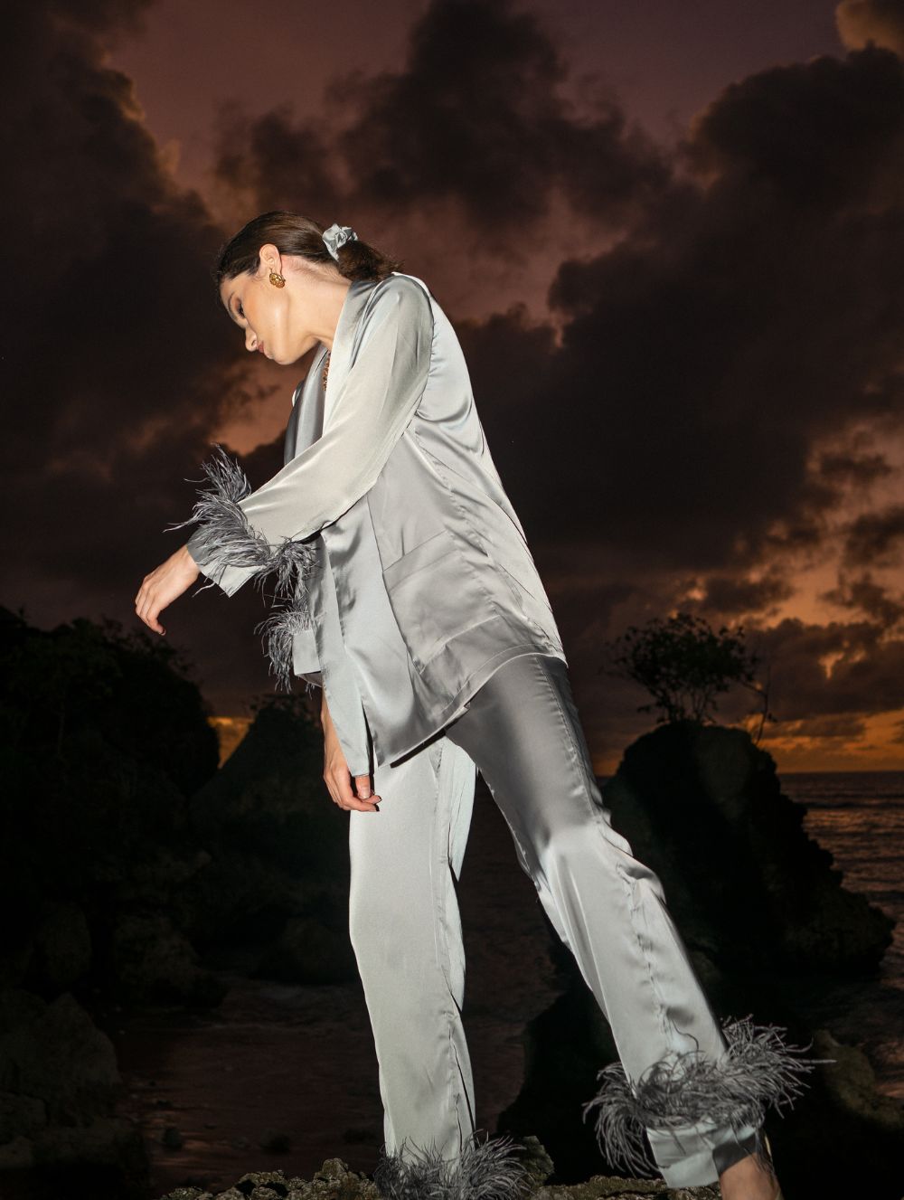 Silk Grey Frida Set