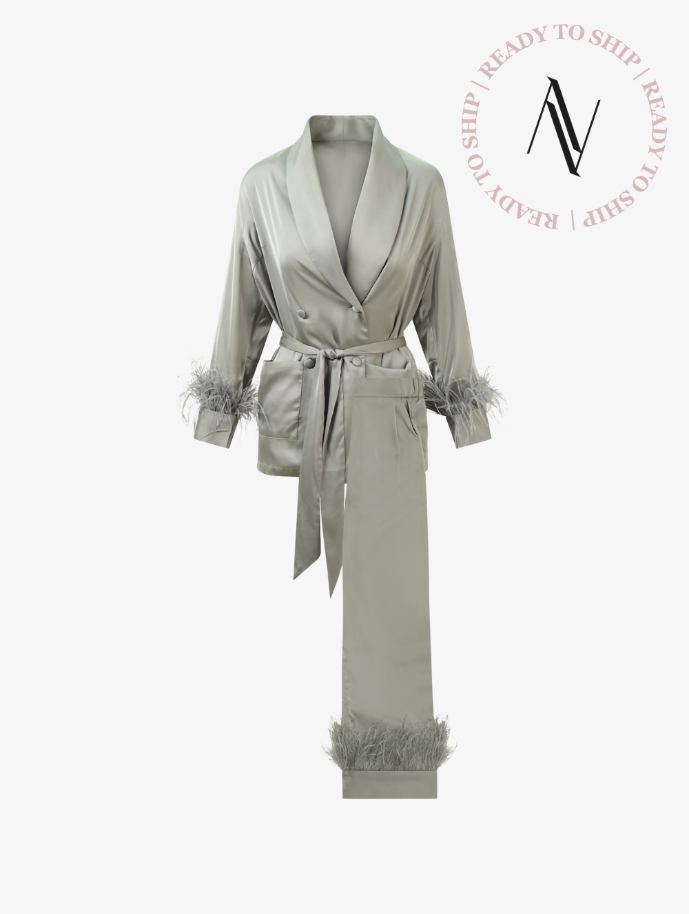 Silk Grey Frida Set