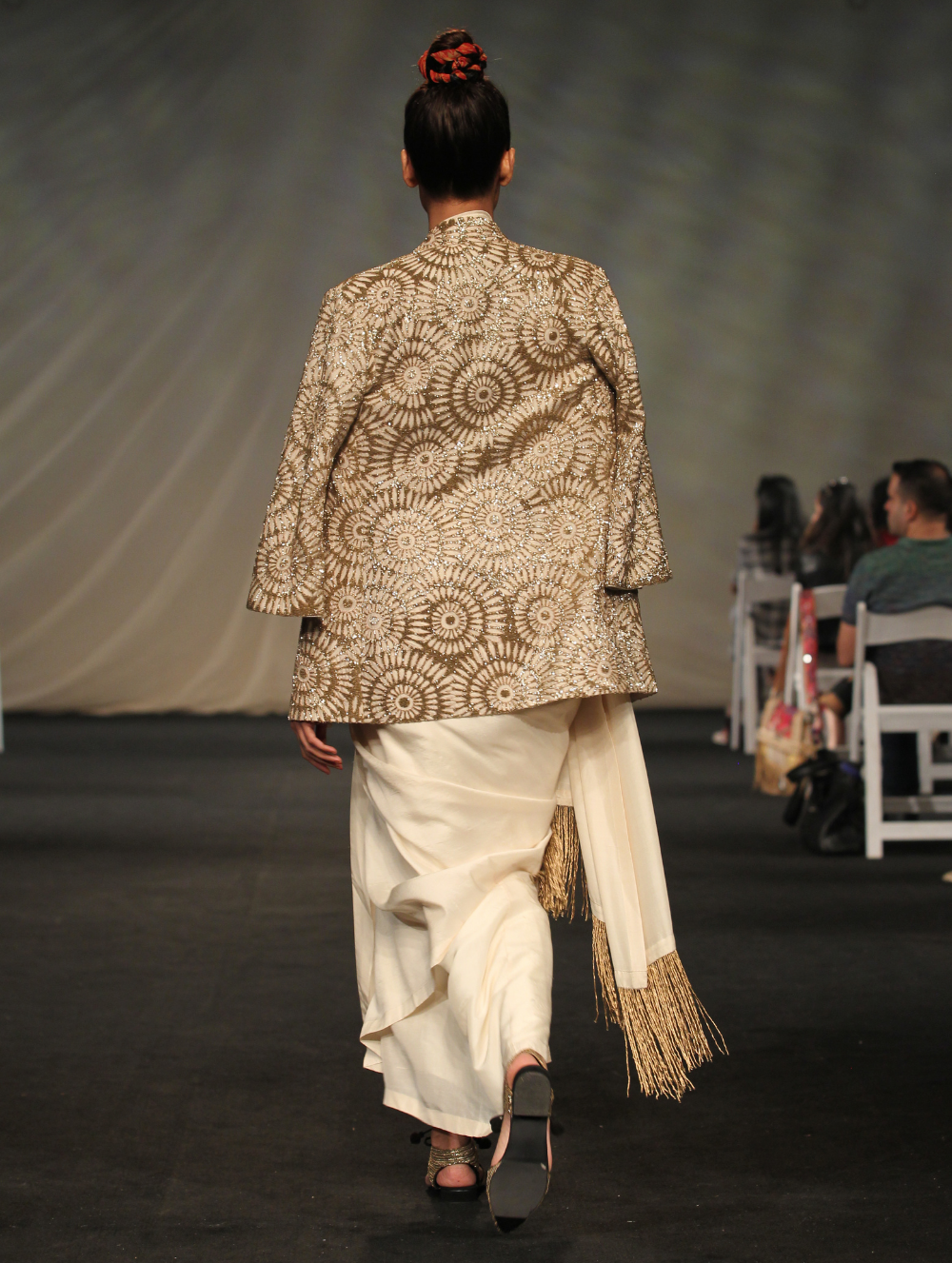 Sheerluxe 2024 | Silk pre-draped Sari 3 piece set