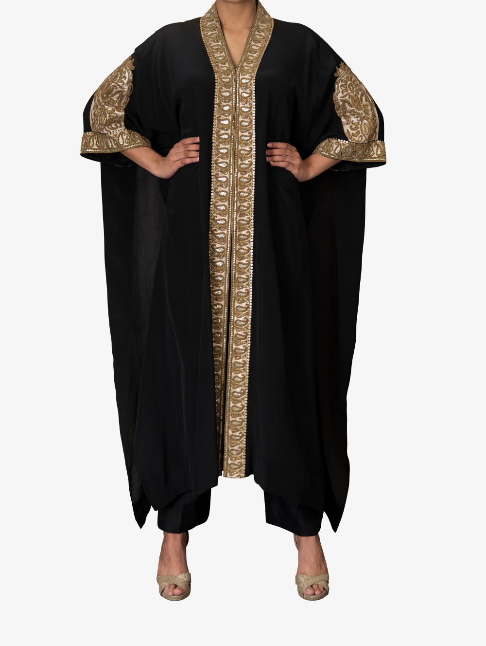 Crepe Silk Kaftan