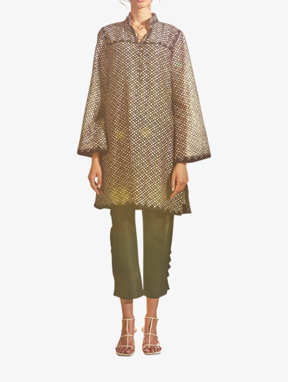 Chanderi Silk Set - Miriam