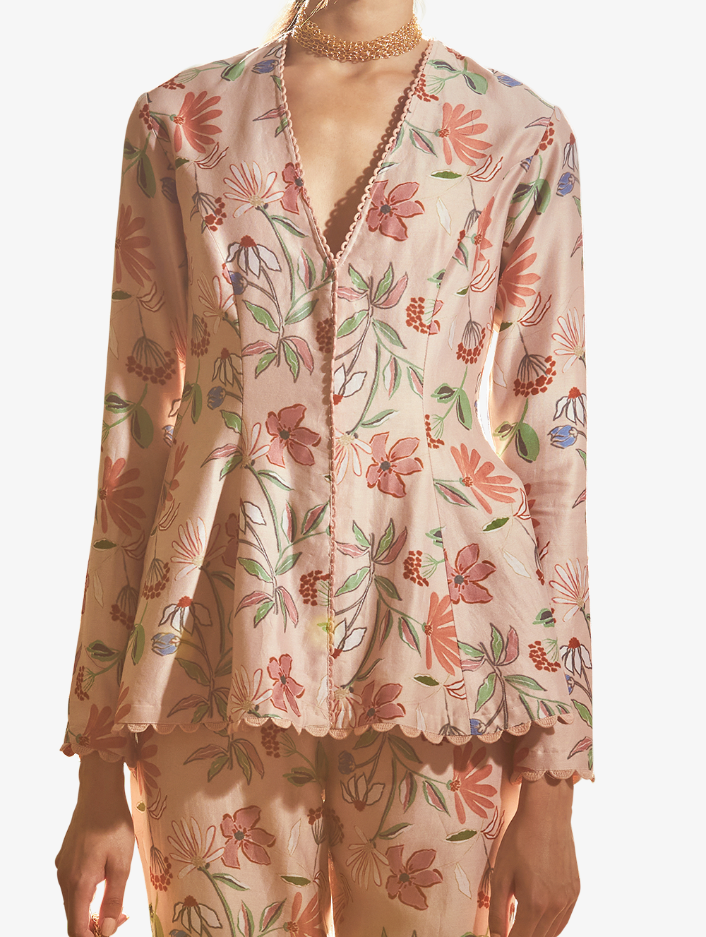 Beige Flora Set - VERA