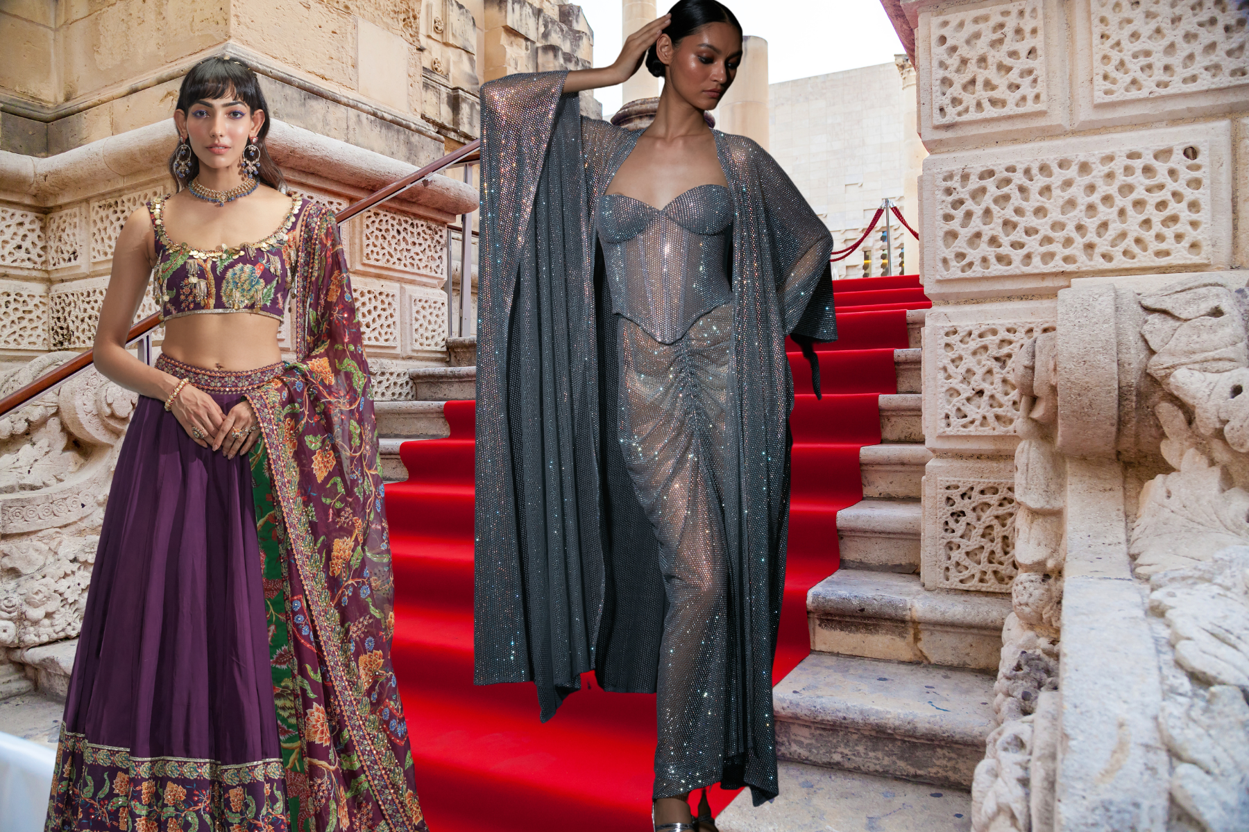 Showstopping Indo-western Inspired Outfits