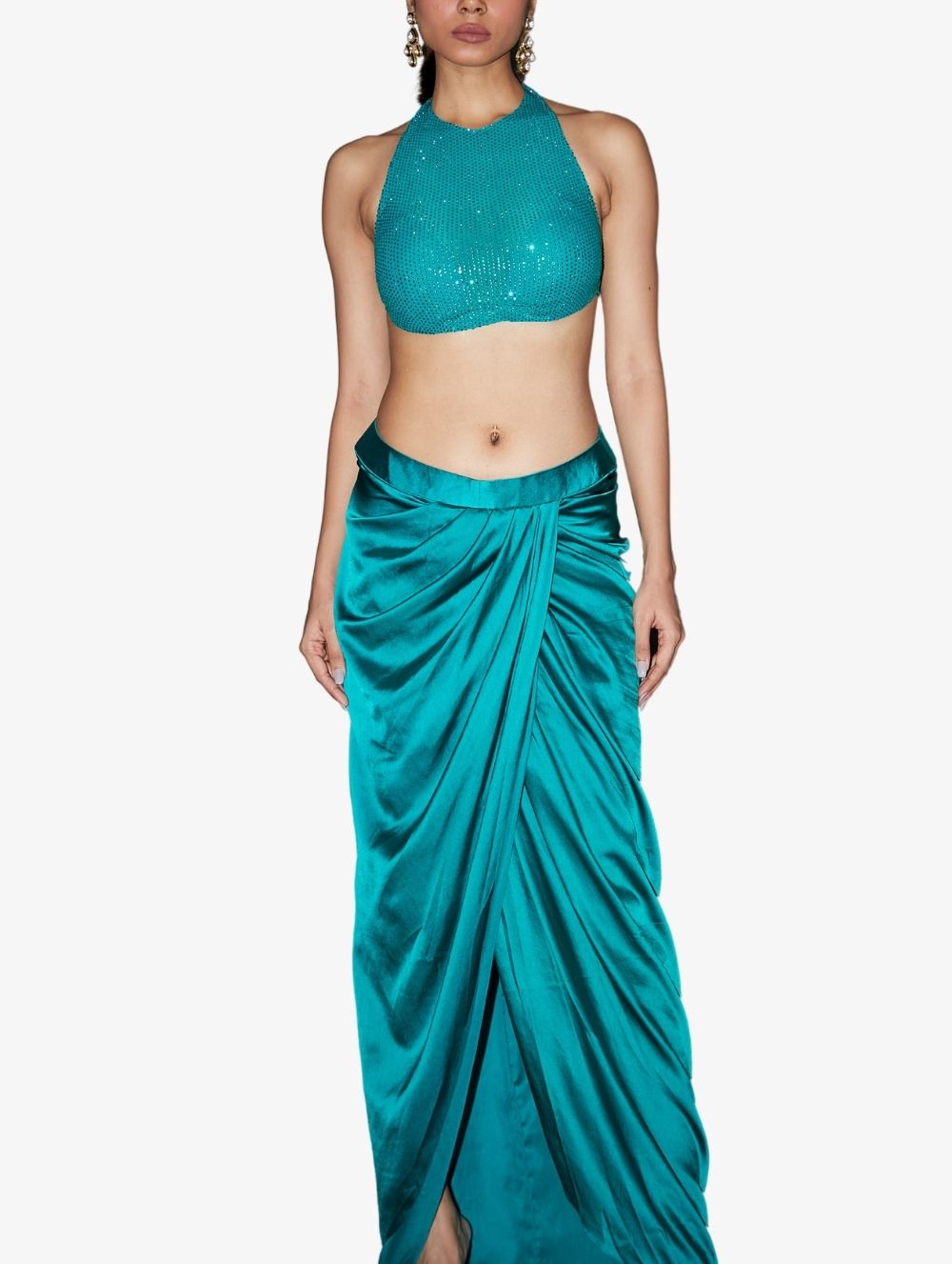 Sabrinna Emerald Skirt + Cape