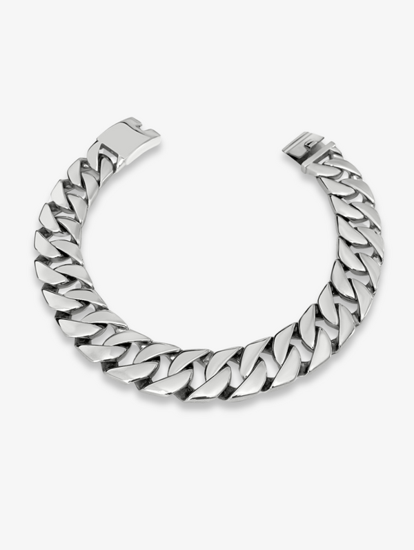 Silver Chunky Chain Necklace