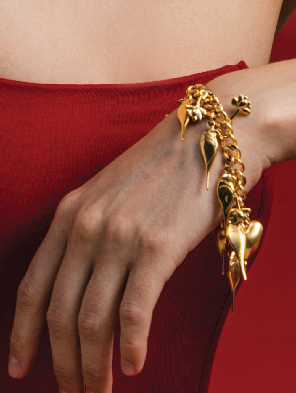 Gold Parrot Bracelet